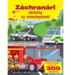 Záchranári - Aktivity so samolepkami