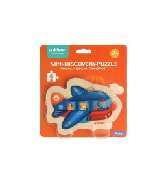 Mini puzzle Lietadlo- 4 dieliky