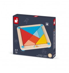 Origami Tangram s predlohami 25 ks kariet séria Montessori