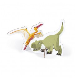 Vzdelávacie puzzle Dinosaury 200 ks