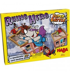 Spoločenská hra Rhino Hero Super Bitka