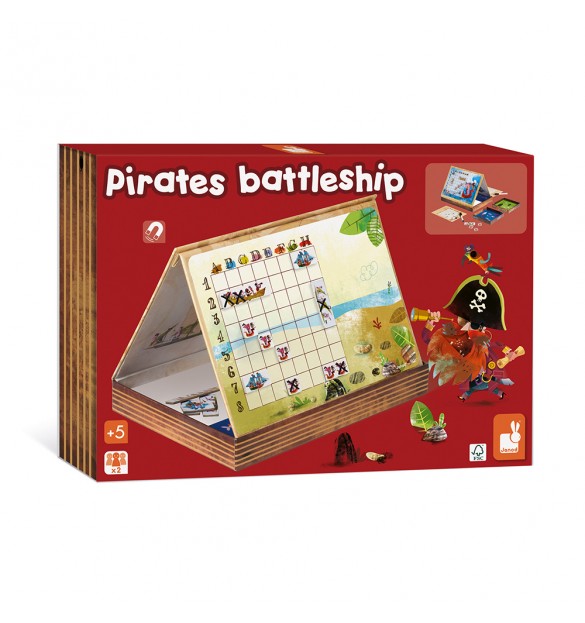 Pirátske lodičky magnetická spoločenská hra
