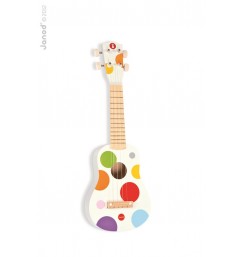 Drevené ukulele Confetti