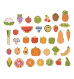 Magnetky ovocie a zelenina