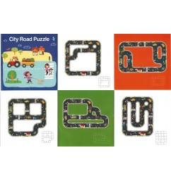 Puzzle cesta Mesto