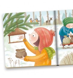 Minikniha pre najmenších - Zima kuzelne citanie Albi