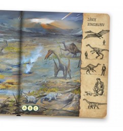 Kniha Dinosaury (kuzelne citanie Albi)