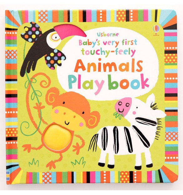 Babys very first touchy-feely Animals playbook