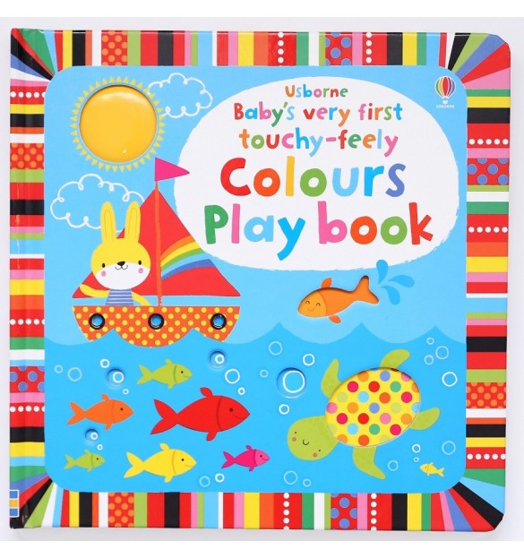 Babys Very First Touchy-Feely Colours Play Book