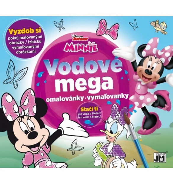 Maľovanie vodou mega - Minnie, A3