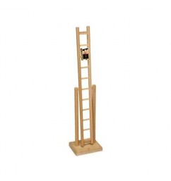Drevený rebrík rotujúci kominár