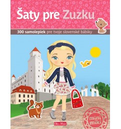 Šaty pre ZUZKU - kniha samolepiek