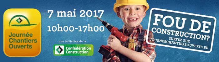 journée de Chantiers Ouverts dimache 7 mai 2017 de 10h à 17h