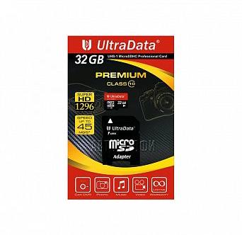 UltraData Premium microSDHC  32ГБ (class 10)