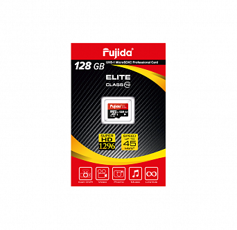 Fujida microSDXC 128 ГБ Elite, UHS-I, class 10