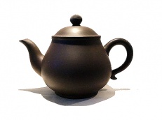 Pan Hu type Teapot - black - 380ml
