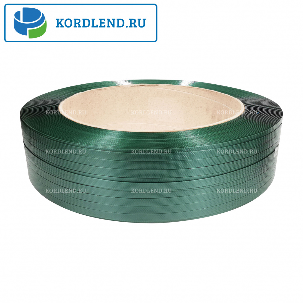 Лента ПЭТ 16х1х1,1км (610кгс) зеленый М