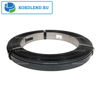 Лента упаковочная 0,5х16 нагартованная черная+воск ГОСТ 3560-73 сталь 08ПС