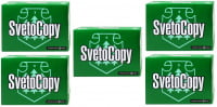 Бумага А4 SVETOCOPY (5 пачек) белая 146%, 500 листов, 80 г/м2, класс C