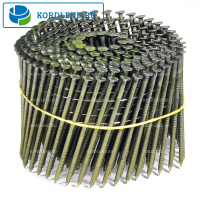 Гвозди барабанные Ø 3,1 мм, длина 90 мм, Ø шляпки 7,0 мм, ершеные, без покрытия