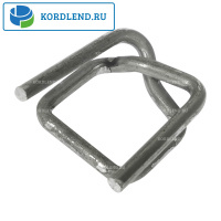 Пряжка стальная 13х26х3,0 для ПП/ПЭТ ленты 12мм (1000шт.) PR-13