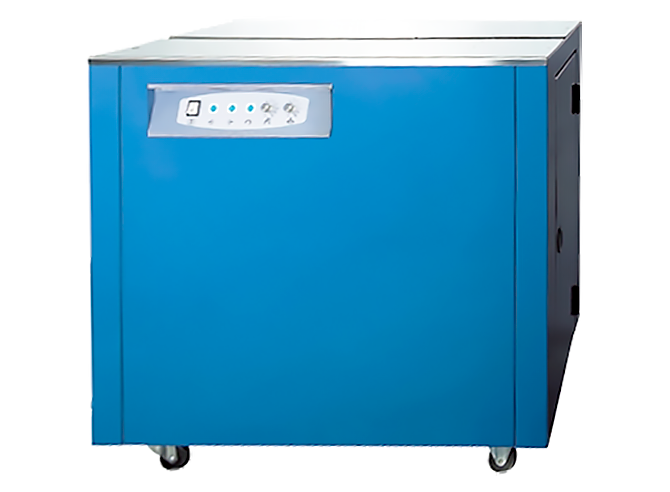 Полуавтомат. стреппинг-машина EXS-305 для ПП ленты шириной 5-15мм, толщиной 0,5-0,8мм