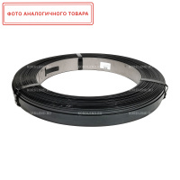 Лента упаковочная 0,8х19 нагартованная черная+воск ГОСТ 3560-73 сталь 08ПС