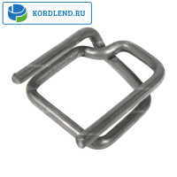 Пряжка стальная 16х29х3 для ПП/ПЭТ ленты 15-16мм (1000шт.) PR-16