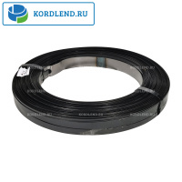 Лента упаковочная 0,5х16 нагартованная черная+воск ГОСТ 3560-73 сталь 08ПС