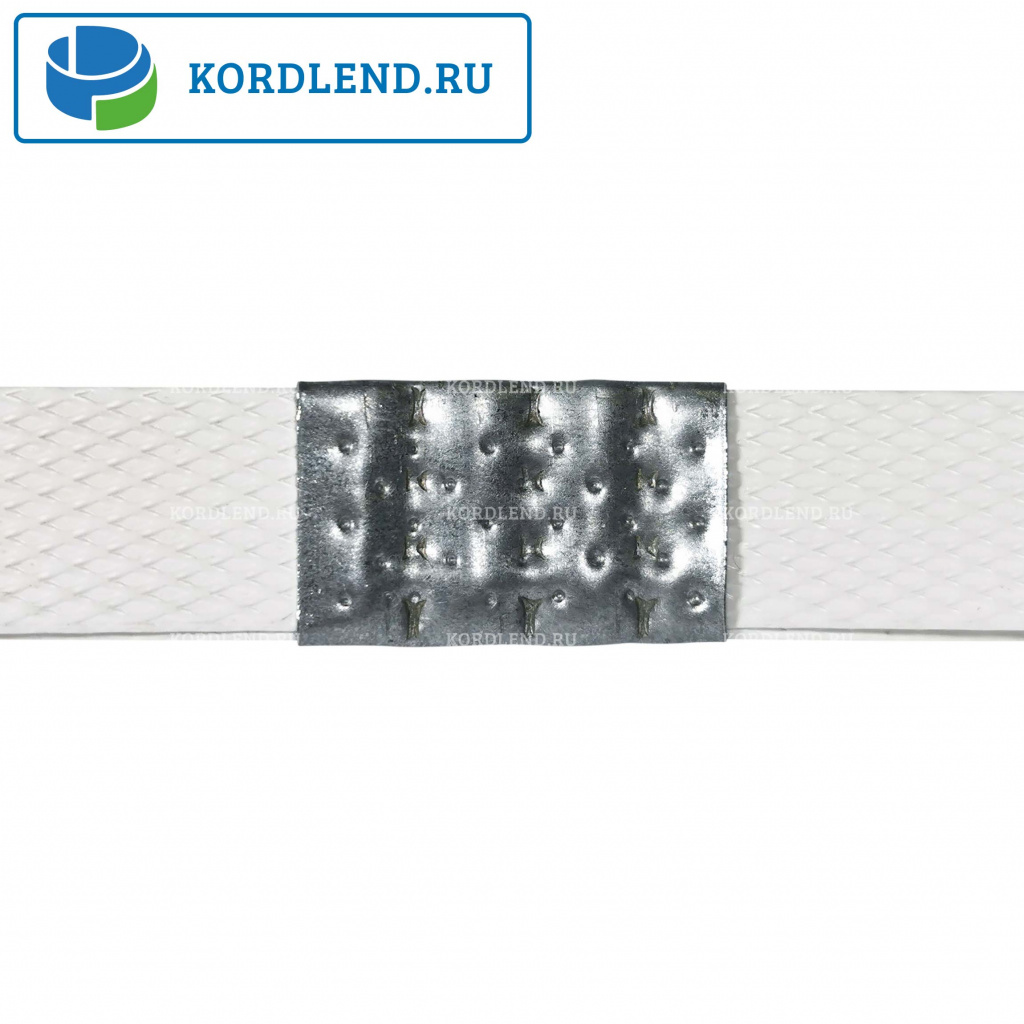 Скрепа оцинкованная 13х27х0,5 для ПП ленты 12мм (1000шт.) PP-13zn