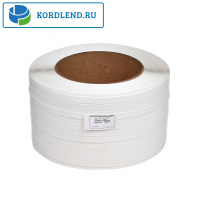 Лента ПП 15х0,8х1км (220кгс) белый, М/ПА