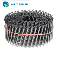 Гвозди барабанные Ø 2,5 мм, длина 50 мм, Ø шляпки 6,5 мм, ершеные, без покрытия