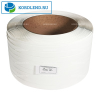 Лента ПП 19х1х0,5км (360кгс) белый, М/ПА