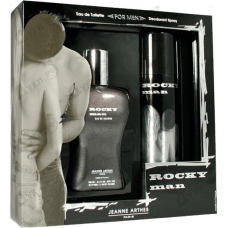 Набор (туалетная вода + дезодорант) Jeanne Arthes Rocky Man 100+200ml