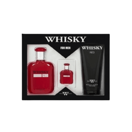 Набор Evaflor Whisky Red (туалетная вода + туалетная вода миниатюра + гель для душа) 100+7.5+200 мл