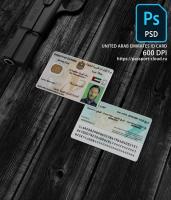 Netherlands Id Card Psd Template