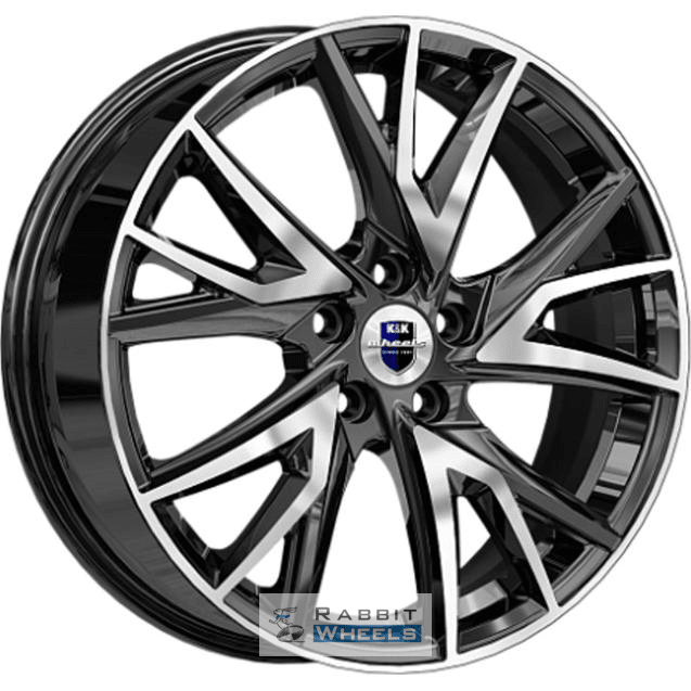 K&K Кайлас 6.5x18 5*114.3 ET34 DIA66.6 Алмаз черный Литой