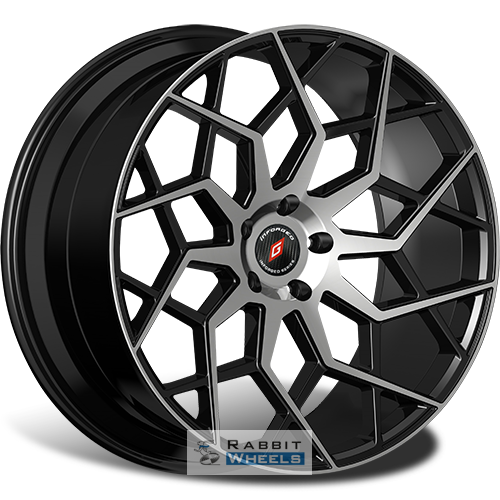 Inforged IFG42 10x20 5*112 ET42 DIA66.6 Black Machined Литой