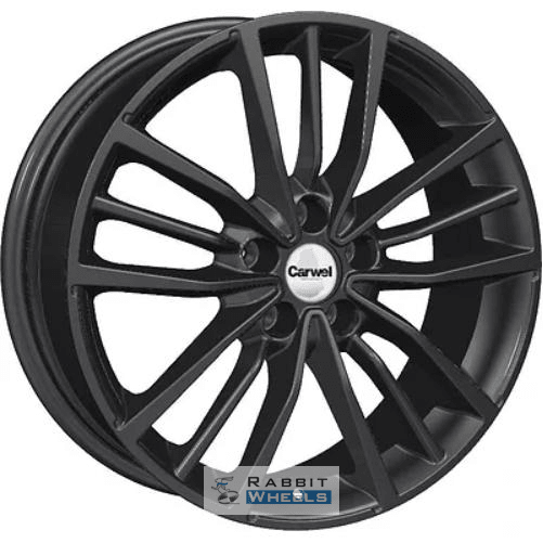 Carwel Крет 7x18 5*114.3 ET37 DIA66.6 BL Литой