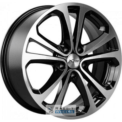 X'trike X-113 7x17 5*105 ET38 DIA56.6 BKFP Литой