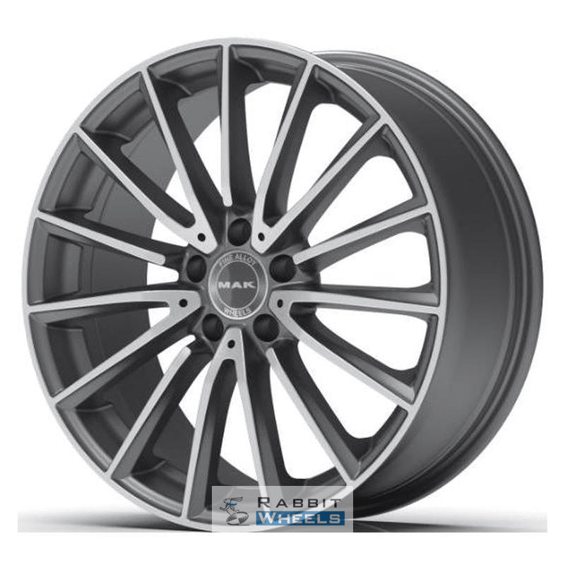 MAK Komet 8x19 5*112 ET43 DIA66.6 Gunmetal Mirror Face Литой