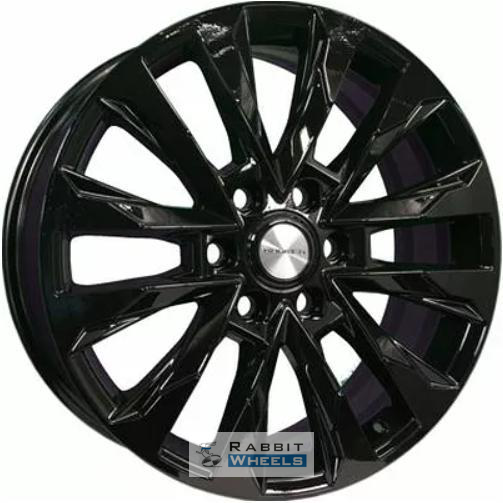 Khomen KHW 2010 8x20 6*139.7 ET25 DIA106.1 Black Литой