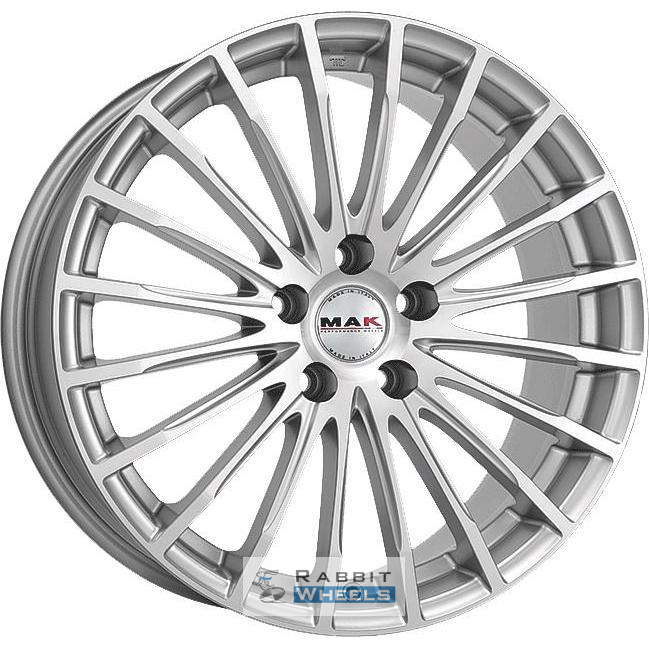 MAK Fatale 7.5x17 5*120 ET30 DIA72.6 Silver Литой