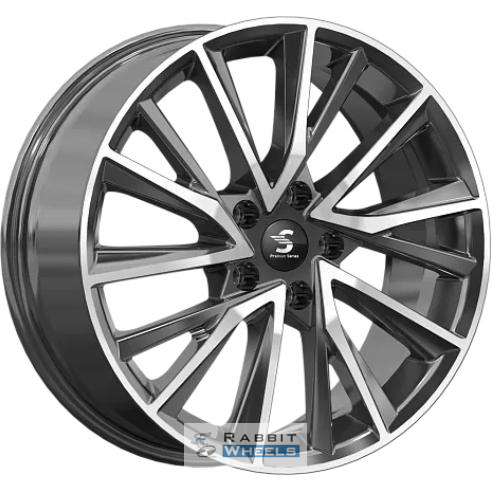 Скад KP010 7.5x18 5*108 ET36 DIA65.1 Алмаз черный Литой