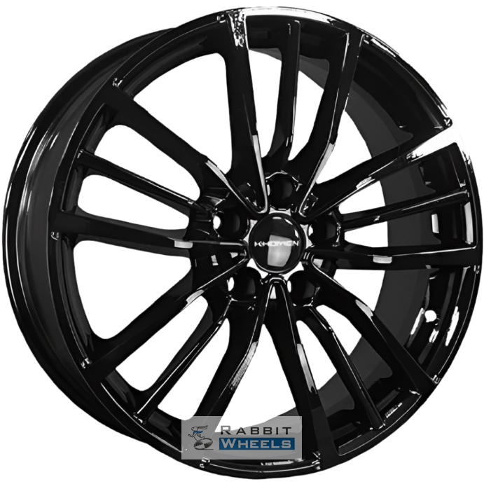 Khomen KHW 1812 7x18 5*114.3 ET40 DIA66.6 Black Литой