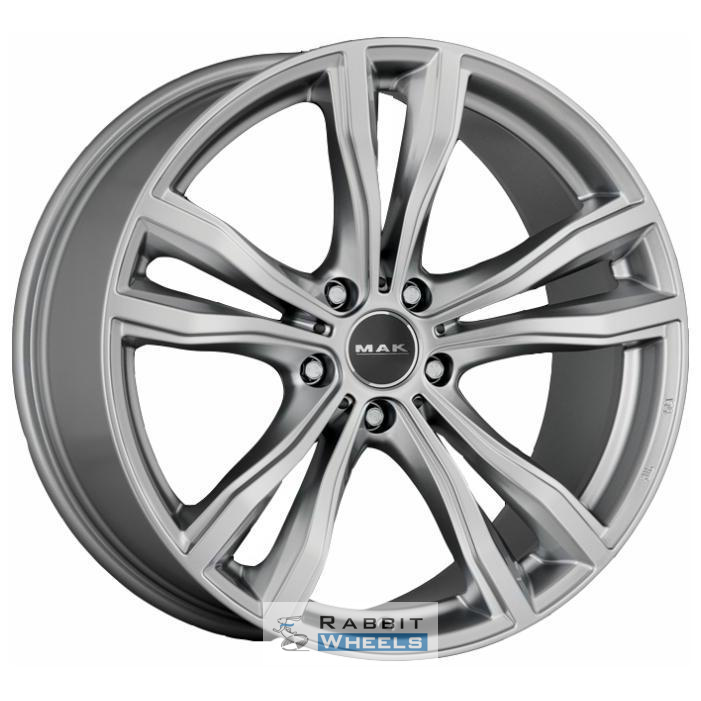 MAK X-Mode 9x19 5*120 ET18 DIA74.1 Silver Литой