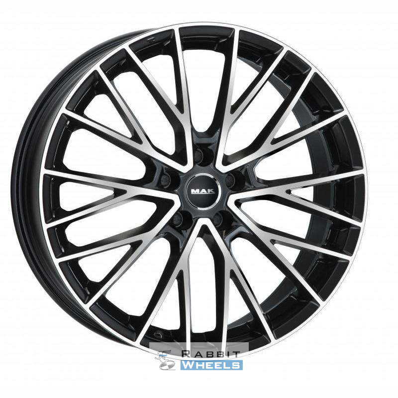 MAK Speciale-D 10x21 5*112 ET38 DIA66.6 Black mirror Литой