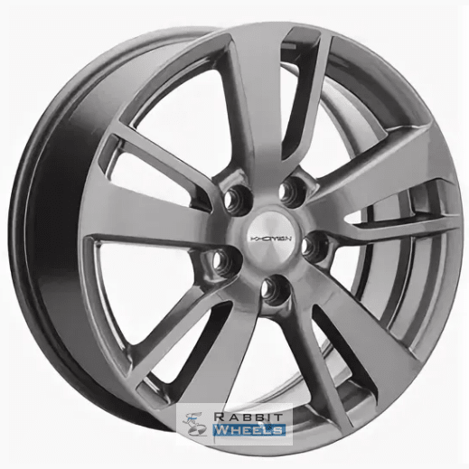 Khomen KNW 1704 7x17 5*114.3 ET38 DIA67.1 Gray-FP Литой