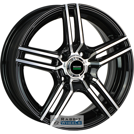 Megami MGM-1 6.5x16 5*110 ET40 DIA63.3 BKF Литой