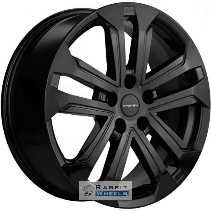Khomen KHW 1803 7x18 5*114.3 ET53 DIA54.1 Black Литой